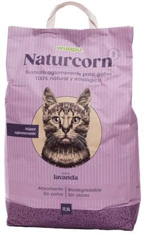 WUAPU Naturcorn Lavendel 17,5 l, 7 kg