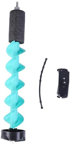 Spacnana Punta Trapano per Trivella per Ghiaccio 5 Pollici, Acciaio Legato in Nylon Leggero e Resistente con Dispositivo di Protezione per Trapano Elettrico, Design a Tubo Galleggiante