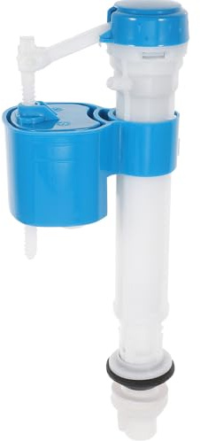 Baluue Válvula de Llenado de Inodoro Silenciosa de Abs Rendimiento Estable y Control de Agua para Tanque y Taza del Inodoro Estilo Aleatorio