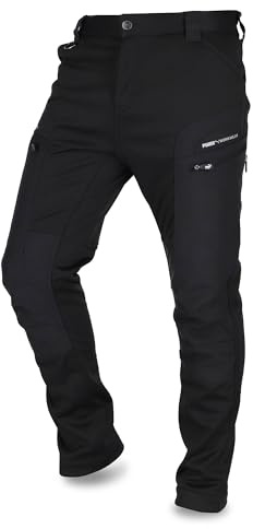 PUMA Workwear ProOne Alpine Pantalon doublé pour homme - Pantalon d'extérieur pour homme - Pantalon softshell coupe-vent et imperméable - Pantalon de travail élastique - Pantalon de randonnée pour