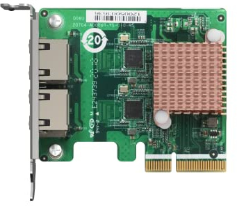 QNAP QXG-2G2T-I225 Dual Port 2.5GbE 4-Speed Network Card