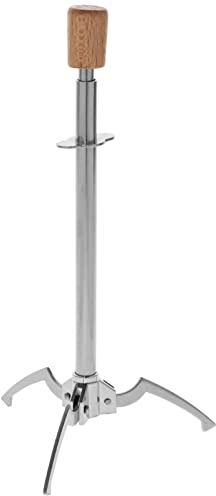 Operitacx Pince alimentaire en acier inoxydable - Pinces à Glace Inox Triangle Griffes - Accessoire de Cuisine Barbecue & Polyvalent