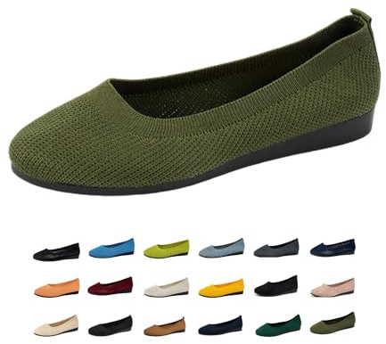 Ballerinas Women's Ballerina Shoes Summer Shoes Flat Barefoot Shoes Low Shoes with Traditional Design for Women Girls Comfortable Elegant Leisure Sporty Espadrilles Dirndl Barefoot Leisure Fashion