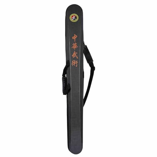 BTYQKZVPM Sac de Kung-fu, Sac for épée de Tai Chi Multicolore 110 x 9 13 cm(Black,Sword Bag with Words)