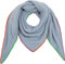 Ever Bloom Damen Schal XXL, Flauschige Weiche Dreieck Schale, Poncho, Dreieckstuch Strickschal Halstuch für Frauen und Mädchen Lang Kuschelig, Einfarbig 190 * 80 cm, Schal Farben:Hellblau New