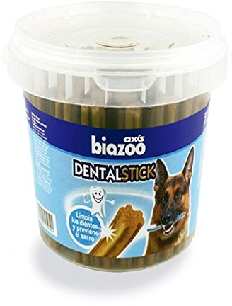 BIOZOO - SNACK APERITIVO HIGIENE DENTAL GREEN STICK PARA PERROS 600 GRS.