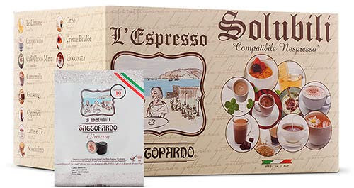 160 Capsule Caffè Ginseng Gattopardo compatibili con Nespresso