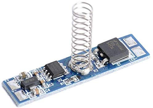 Aftertech®, Dimmer-Schaltkreis für Touch-Schalter 12V, 24V, 8 A für Aluminium-Profile und LED-Streifen