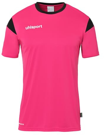uhlsport Unisex Squad 27 Kurzarm Trikot, Pink/Schwarz, 128 EU