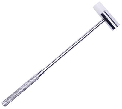 Klockreparations hammare, dubbelsidig klockrem stansad hammare, litet klockmakarverktyg, 20 cm