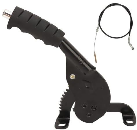 BOROCO Freno a Mano con Leva Freno Anteriore, Maniglia Leva Freno Resistente con Cavo per Veicolo Elettrico a Terza Ruota per Moto Kart ATV