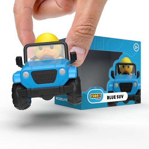 TUBBZ Mini: Blue SUV – Cosplaying Rubber Duck Vinyl Figure – Jeep Duck Collectible