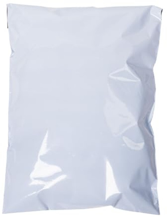 Italpak Buste per Spedizioni 100 Pezzi 17x25+5 cm | Sacchetti Plastica Opachi in Polietilene 55 Micron | Antistrappo, Impermeabili, Made in Italy, Chiusura Adesiva Forte