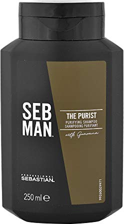 Seb Man The Purist - Shampoo für Haar und Kopfhaut - Anti-Schuppen-Effekt - Für trockene Kopfhaut - 1 x 250ml