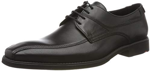 LLOYD Herrenschuh GRADY, klassischer Business-Halbschuh aus Leder mit Gummisohle