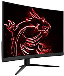 MSI Optix G27CQ4 Écran PC Gaming Incurvé 27 WQHD - Dalle VA 1500R, 2560x1440, 165Hz / 1ms, 16:9, FreeSync - DisplayPort 1.2, HDMI 2.0