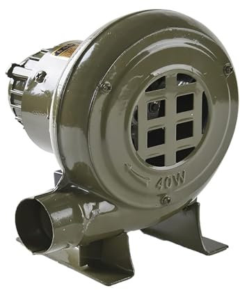 Souffleur De Forge De Forgeron Électrique - Electrique Souffleur, Briquets À Charbon Forge BBQ, 220V Ventilateur Électrique De Cheminée, pour Camping/souffleur D'air De Cuisine En Plein Air ( Size : 1