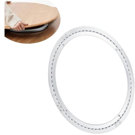 Roterande tallrik av aluminiumlegering, skivspelare-baslager, skivspelarlager, snurrplatta hårdvara, aluminiumlegering (50 cm (20 tum)