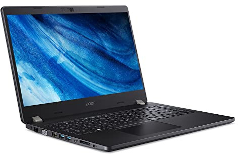 Acer TravelMate P2 TMP214-53 14 inch Commercial Laptop - (Intel Core i5-1135G7, 8GB, 256GB SSD, Full HD Display, Windows 10 Pro, Black)