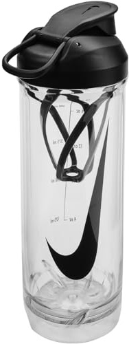 NIKE TR Recharge Shaker Bottle 2.0 24oz - Clear/Black