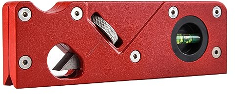 HOMSFOU Strumento Ergonomico per La Lavorazione del Legno Piano Smussato A 45° in Lega di Alluminio Assemblaggio Liscio