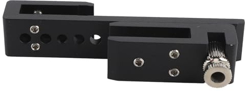FTVOGUE Serrure de Porte Coulissante de Salle de Douche sans Cadre, Loquet de sécurité de Salle de Bain en Alliage d'aluminium de Haute qualité et en Acier Inoxydable avec 12 Trous pour Portes en