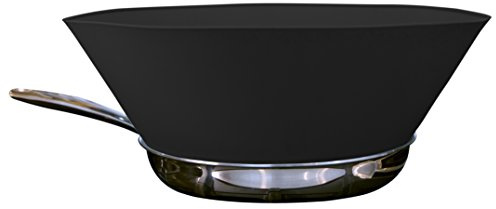 Frywall 12 (Large) - Black - Splatter Guard, as Seen on Shark Tank