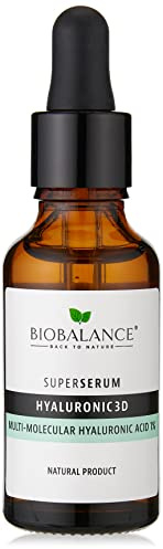 BioBalance Hyaluron 3D – Plump Super Serum | 30 ml | Tief feuchtigkeitsspendend | Aufpolsterndes Gesichtsserum | feine Linien und Falten reduziert | Textur und Elastizität | sanft und rein