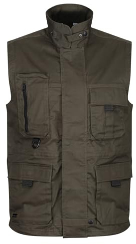 Regatta Professional Men's Mens Pro Multi Pocket Utility Vest Body Warmer (pack of 1)