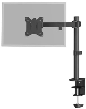 goobay Monitor-Tischhalterung 17–32 Zoll, ergonomisch, VESA-kompatibel, bis 8 kg, Kabelmanagement – 58528