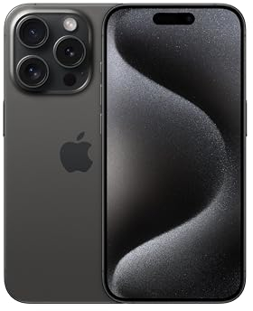 Apple iPhone 15 Pro (256 GB) - Black Titanium