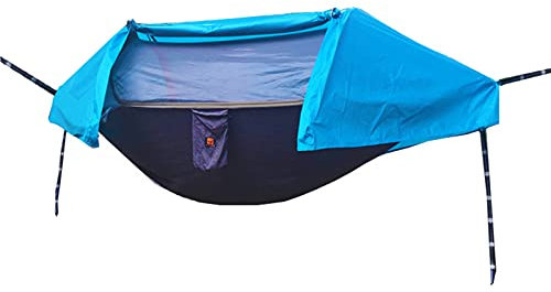 Hängezelt für Outdoor-Camping, tragbare Feldhängematte, tragbarer Rucksack, Reise-Outdoor-Ausrüstung