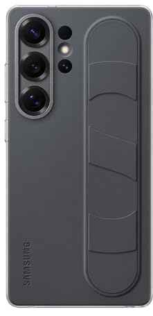 Samsung Stående grepp fodral med rem och stativfunktion för Galaxy S25 Ultra, svart