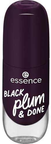 Essence - Vernis à Ongles Gel Nail Colour - 84 BLACK plum & DONE