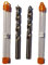 jjw-germany HSS-G Precision Wood Drill Bit Spiral Drill Diameter 9.5 mm Pack of 2