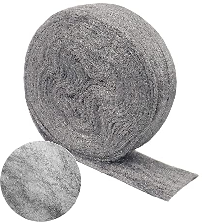 Steel Wool Roll, 20FT Flexible Stainless Steel Wool Rolls Interstice Hole Filler, Barrier Wire Mesh Hole Fill Fabric, Control Gap Filter Keep Animals Away from Holes for House Garage