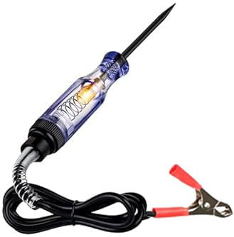 JIMCOM Circuit Tester, 6V/12V/24V Test Light Automotive Truck Car Electrical Circuit Continuity Tester Test Light Indicator with Pen Tool Electrical System Tester
