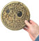 CPSYTE 1 pcs Das Verrückte Labyrinth Murmel-Spiel, Labyrinth-Disc-Spiel, Holzspielzeug Montessori Spielzeug ab 1 Jahr,Escape Room Spiel,Geduldspiele Für Kinder,Knobelspiele Für Erwachsene