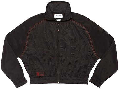 AS Roma Imprinting Track Jacket Black Woman - XS