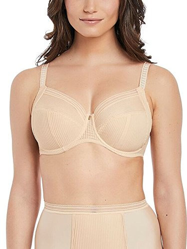 Fantasie Women's Fusion Underwire Cup Side Support Full Coverage Bra, Sand, 38 DD UK