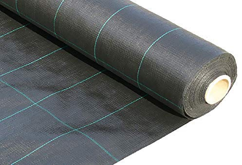 JARDINLIFE Malla Geotextil Antihierbas 130gr Control Maleza (Rollo 1x100 = 100m²)