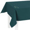 LILENO HOME Tischdecke abwaschbar [140x180cm] in Petrol - Gesäumte Polypropylen Gewebe Tischdecke wasserdicht mit Fleckschutz