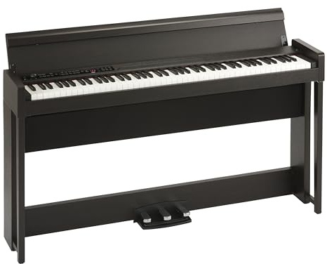 Korg C1-BR 88 Key Digital Piano with Stand - Brown