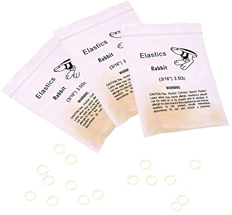 Elastici In Gomma Ortodontica, Elastici Ortodontici, Dentale Dentale Gap Ortodontico 3/16 Fasce Elastiche Trasparenti, 300 Pcs Elastici Multiuso, Elastico Denti Rubber Band Oral Orthodontics Strumento