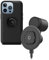 Quad Lock Vent Car Phone Holder Kit with MAG Wireless Charging Head V2 and MAG Phone Case for iPhone 13 Pro