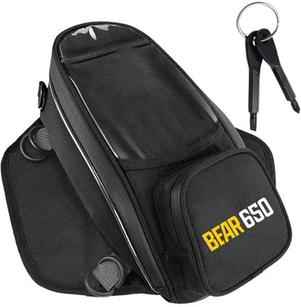 MARCAI Borsa Moto Per Royal Enfield Bear 650 Borsa Da Serbatoio Multifunzionale Per Moto(D)