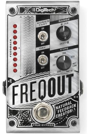 DigiTech DIG0182 FreqOut Natural Feedback Creator Guitar Effects Pedal
