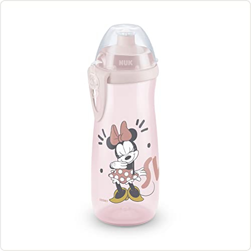 NUK Disney Sports Cup, auslaufsicher, großes Volumen, BPA-frei, ab 36 Monate, 450 ml, Minnie Maus