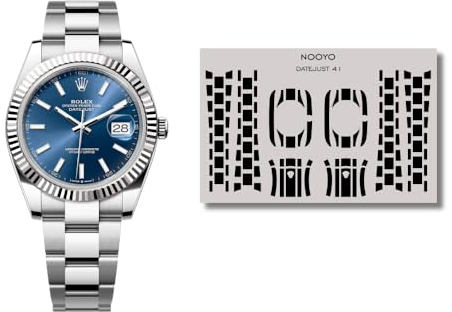 NOOYO Schutzfolie für Rolex Datejust 41 Schutz für Gehäuse, Schließe und Armband z.B. 126334