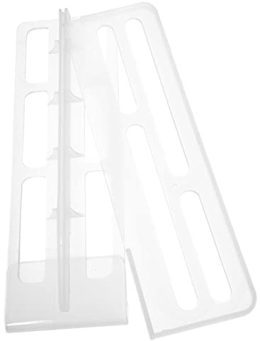 PENIKOKO Separatore Frigo in Divisore Scomparto Frigorifero Organizzatore Per Alimenti Separatore Per Congelatore Accessori Per Frigorifero